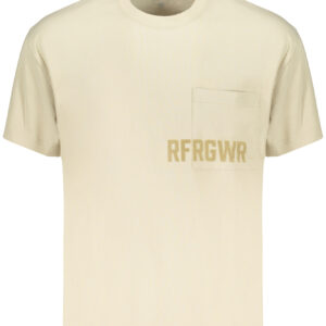 REFRIGIWEAR Herren-T-Shirt mit kurzen Ärmeln, Beige