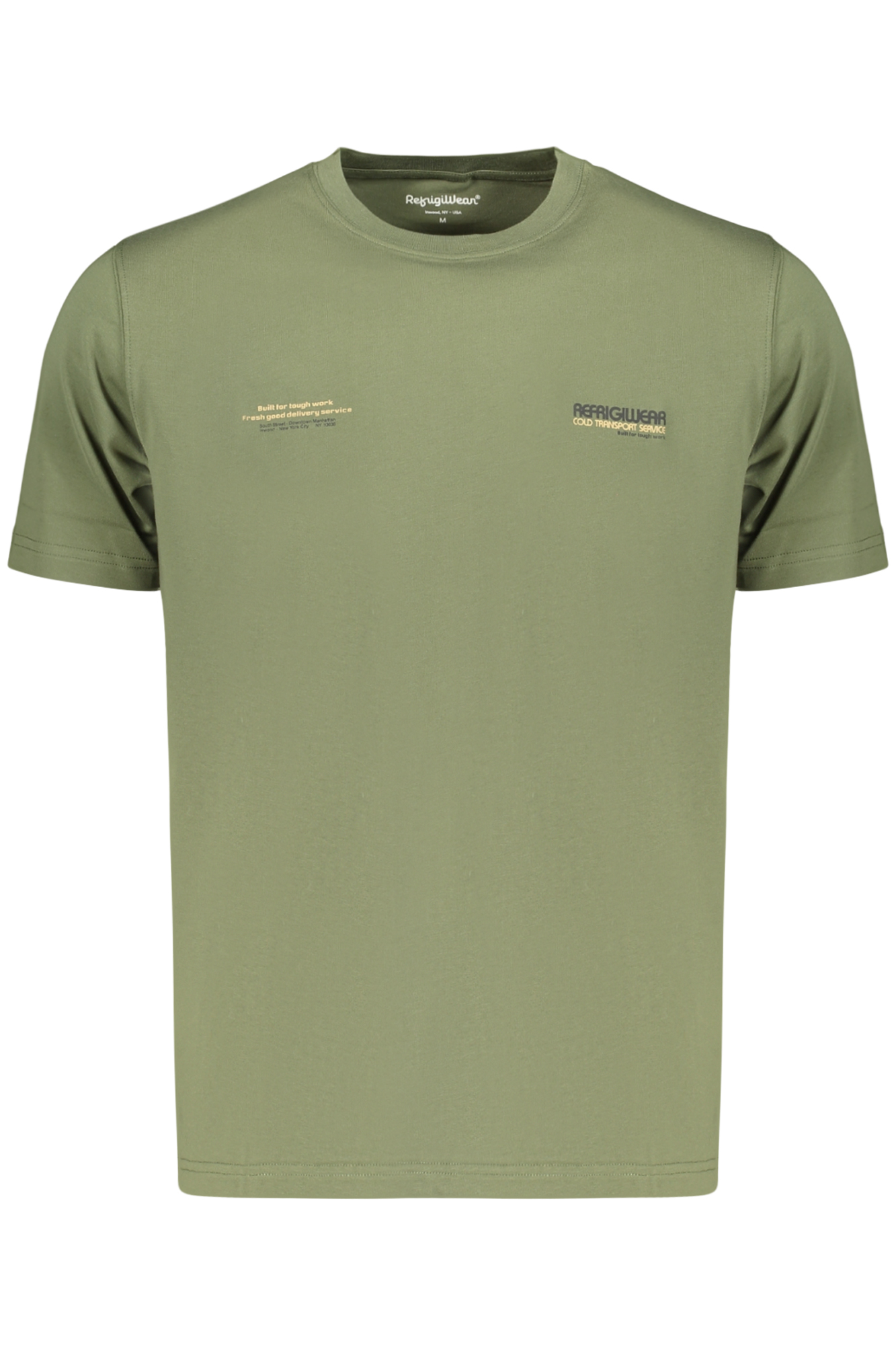 REFRIGIWEAR Herren-Kurzarm-T-Shirt, Grün