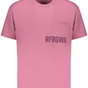 REFRIGIWEAR Herren-T-Shirt, lila, kurzärmelig