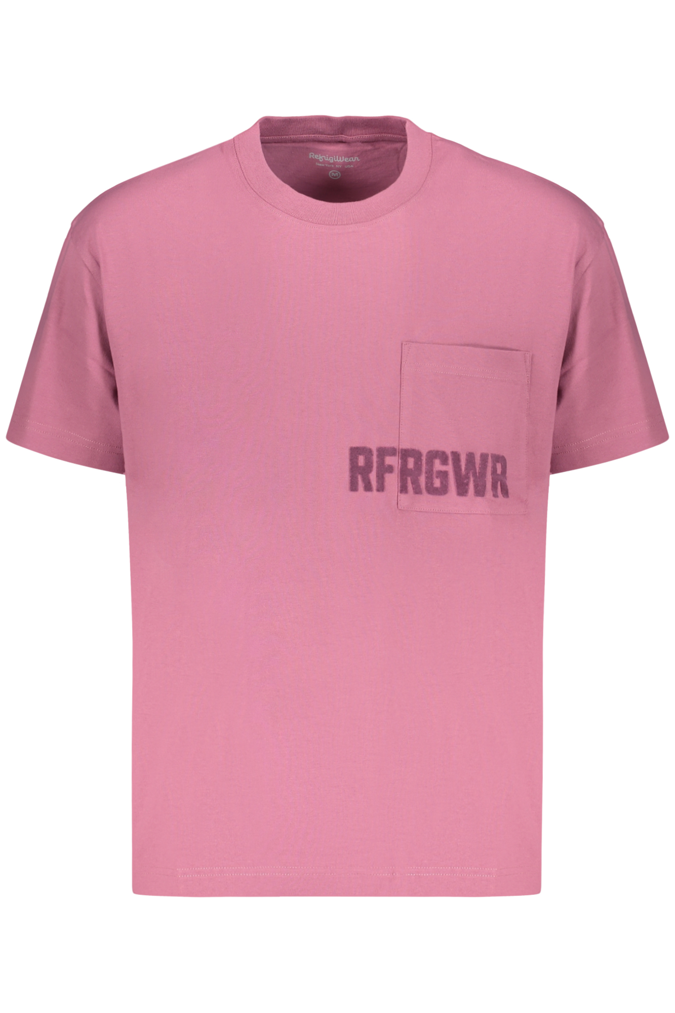 REFRIGIWEAR Herren-T-Shirt, lila, kurzärmelig