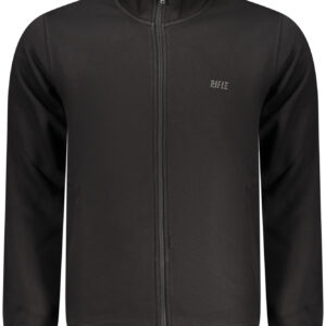 RIFLE HERREN SCHWARZES SWEATSHIRT MIT REISSVERSCHLUSS