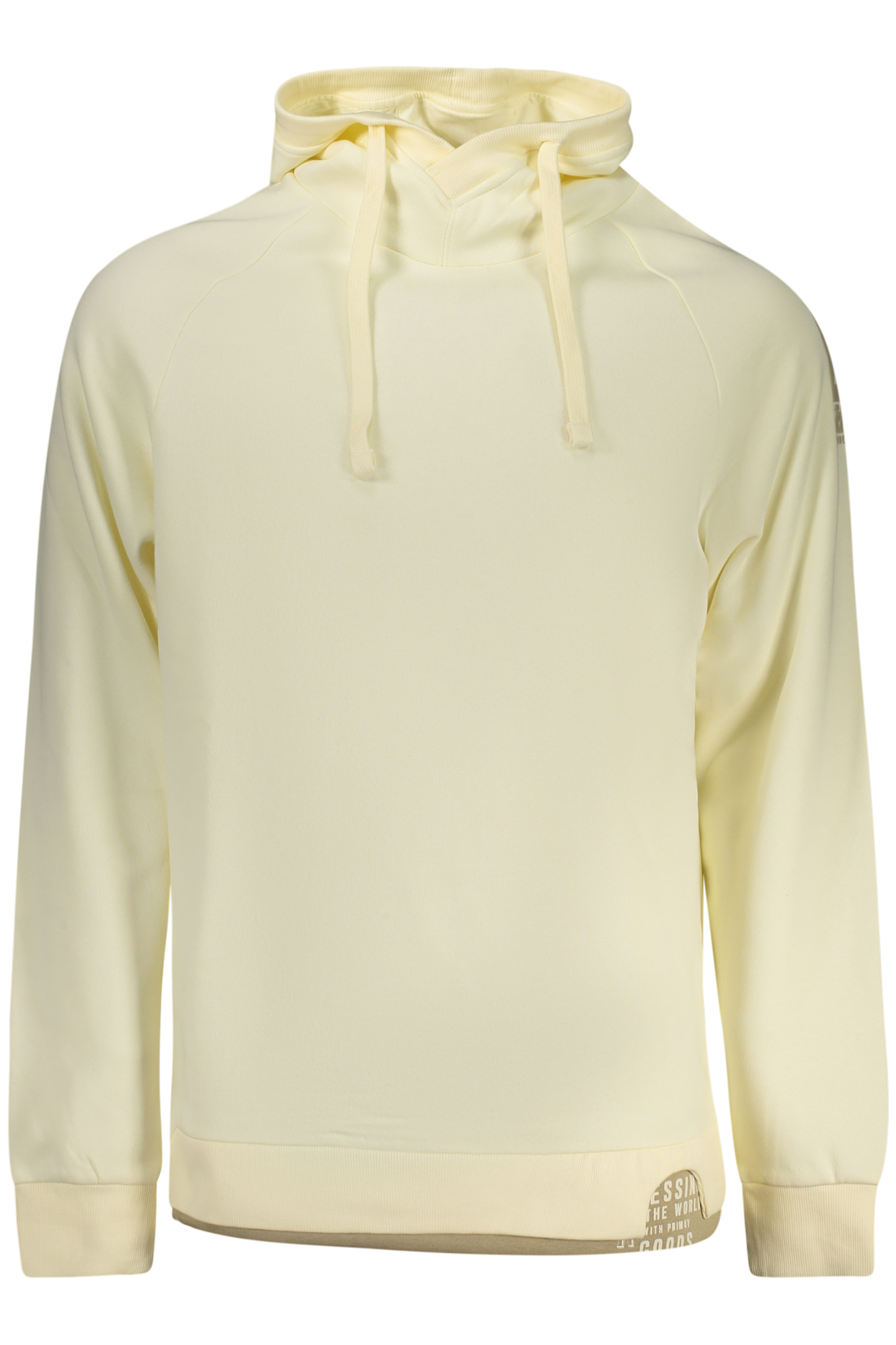 RIFLE Herren-Sweatshirt mit Reißverschluss, weiß