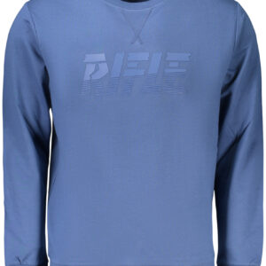 RIFLE Herren-Sweatshirt mit Reißverschluss, blau