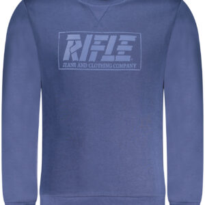 RIFLE HERREN-SWEATSHIRT MIT REISSVERSCHLUSS BLAU