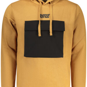 RIFLE Herren-Sweatshirt mit Reißverschluss, braun