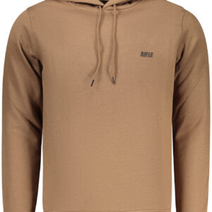 RIFLE Herren-Sweatshirt mit Reißverschluss, braun
