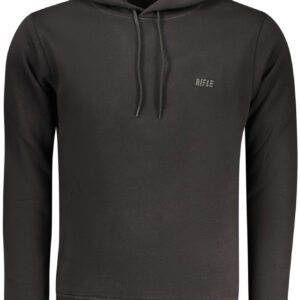 RIFLE HERREN SCHWARZES SWEATSHIRT MIT REISSVERSCHLUSS