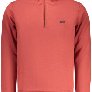 RIFLE RED Herren-Sweatshirt mit Reißverschluss