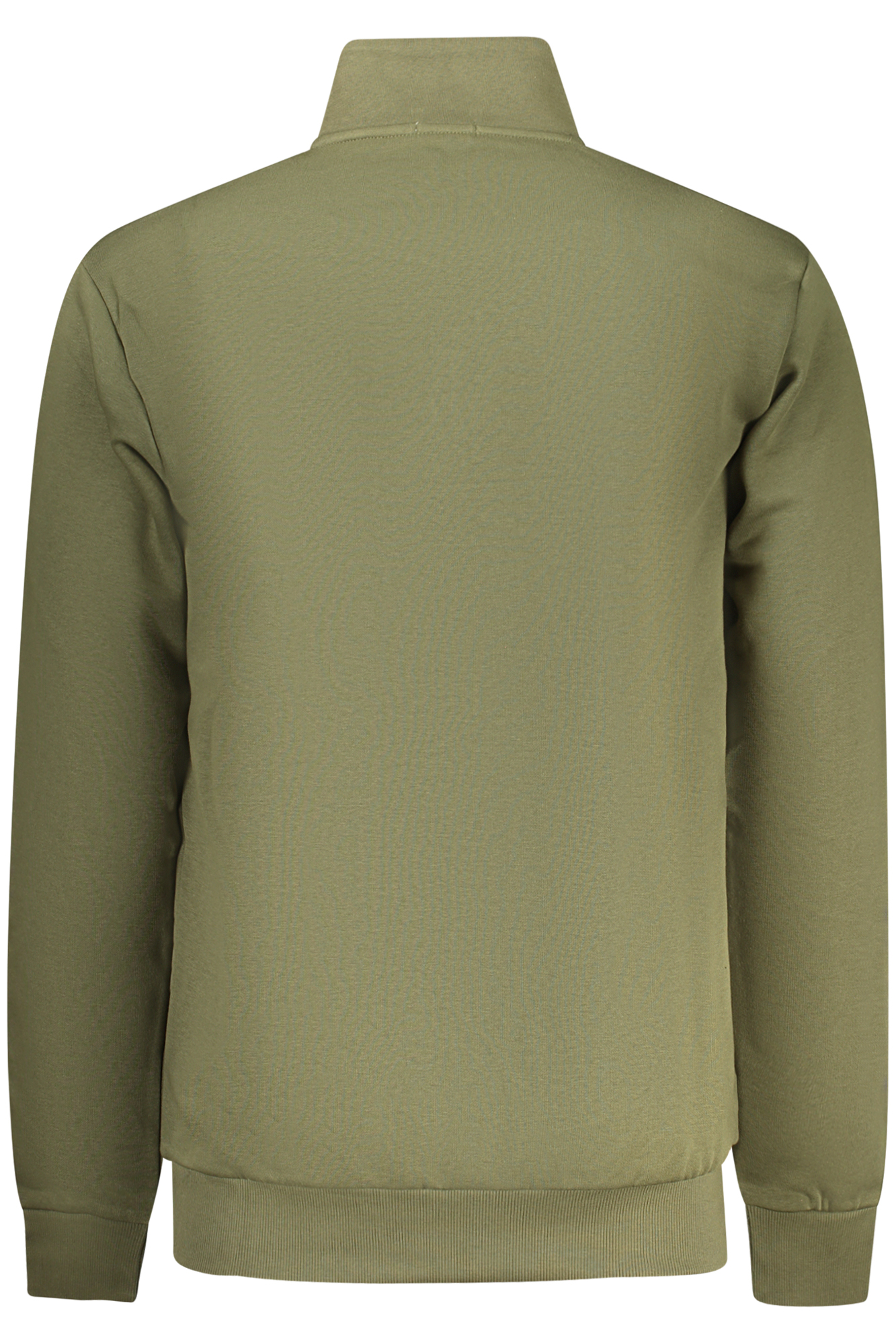 RIFLE Herren-Sweatshirt mit Reißverschluss, grün – Bild 2