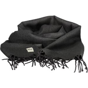 SCHAL MIT GEWEHRMODE, HERREN, SCHWARZ