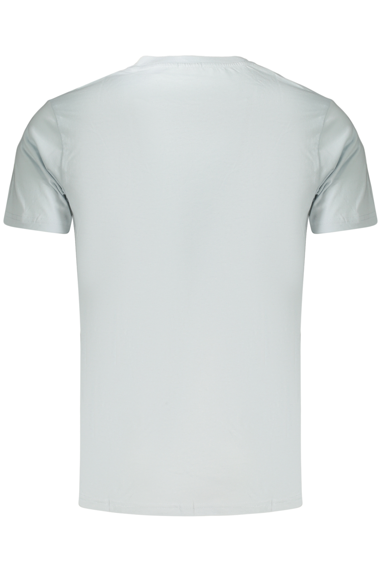 Gewehr-Kurzarm-T-Shirt Herren Blau – Bild 2