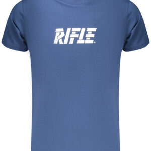 Gewehr-Kurzarm-T-Shirt Herren Blau