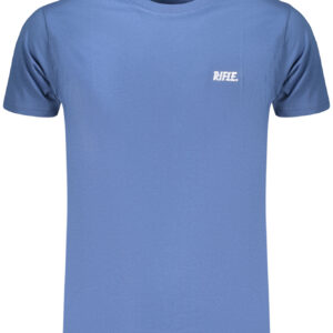 Gewehr-Kurzarm-T-Shirt Herren Blau