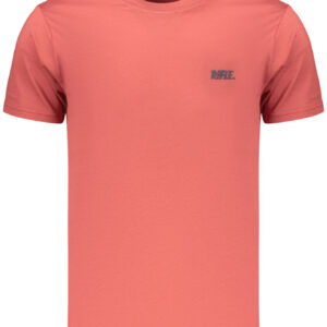 Herren-T-Shirt mit rotem Gewehraufdruck, kurzärmelig