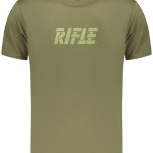 Gewehr-Kurzarm-T-Shirt Herren Grün