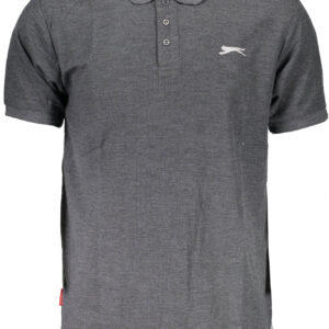SLAZENGER KURZARM POLOSHIRT HERREN GRAU