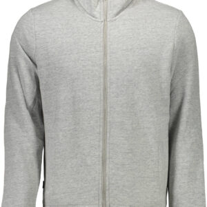 SUPERDRY HERREN-SWEATSHIRT MIT ZIP-UP-DETAILS GRAU