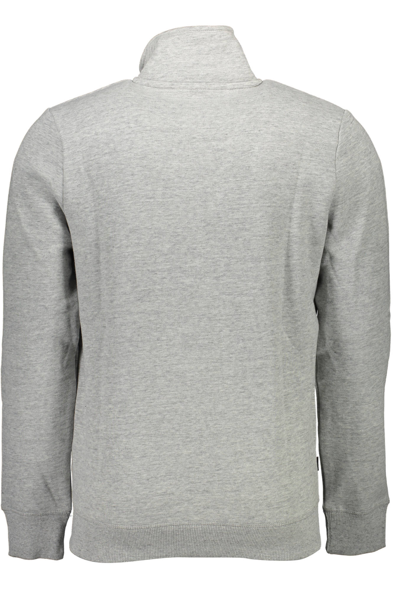 SUPERDRY HERREN-SWEATSHIRT MIT ZIP-UP-DETAILS GRAU – Bild 2