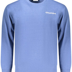 SUPERGA Herren-Sweatshirt mit Reißverschluss, blau