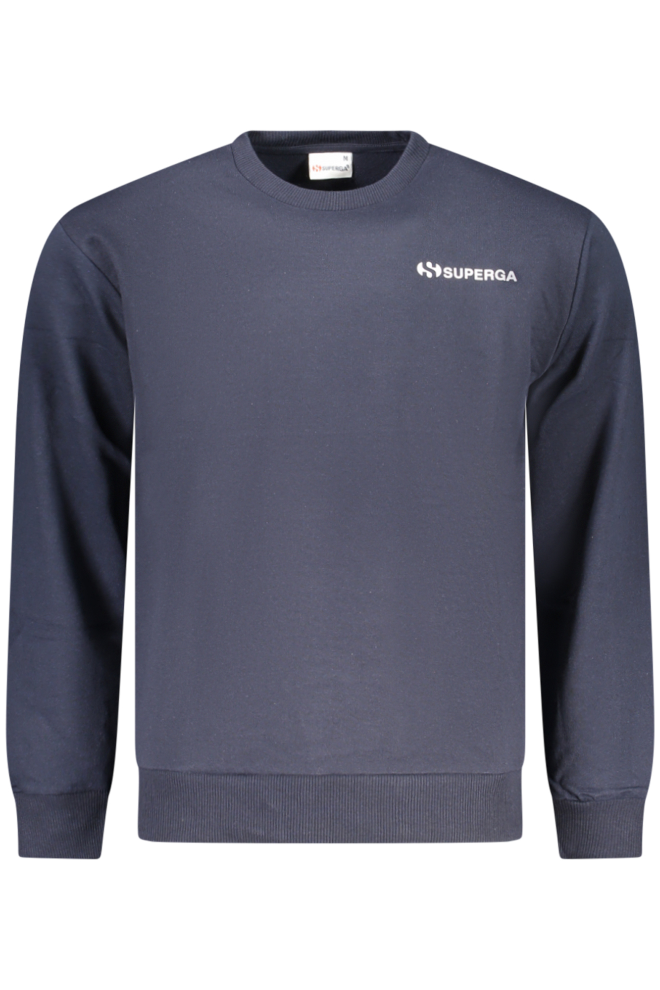 SUPERGA HERREN-SWEATSHIRT MIT REISSVERSCHLUSS, BLAU