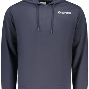 SUPERGA HERREN-SWEATSHIRT MIT REISSVERSCHLUSS, BLAU