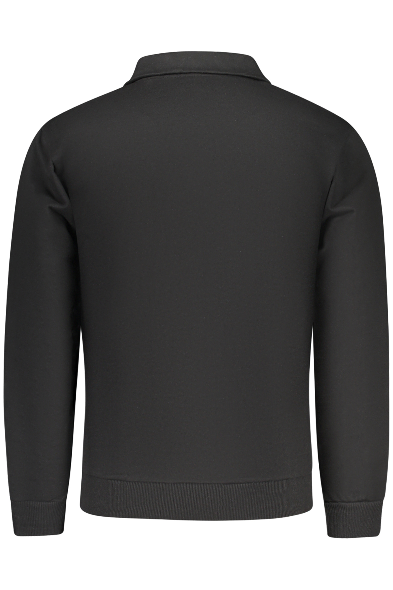 SUPERGA Herren-Sweatshirt mit Reißverschluss, schwarz – Bild 2