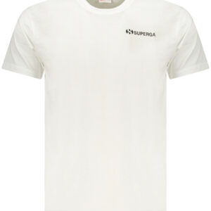 SUPERGA Herren Kurzarm-T-Shirt Weiß