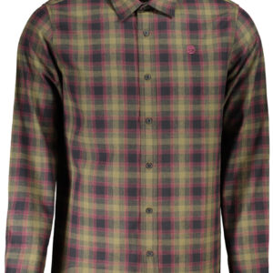 TIMBERLAND HERREN-GRÜNES LANGARMHEMD