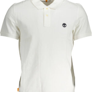 TIMBERLAND POLO KURZARM HERREN WEISS