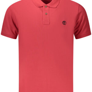 TIMBERLAND Herren-Poloshirt mit kurzen Ärmeln, Rot