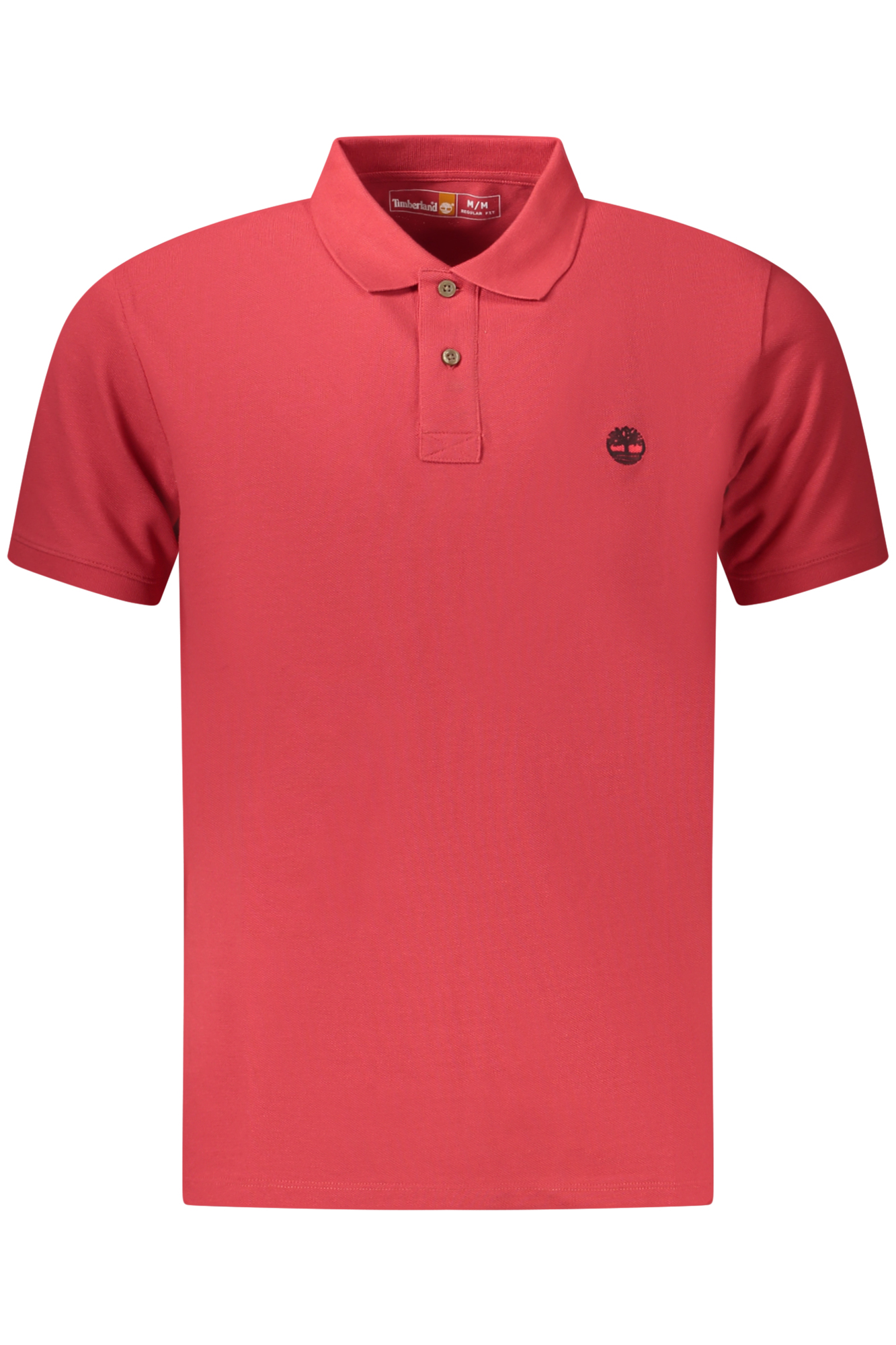 TIMBERLAND Herren-Poloshirt mit kurzen Ärmeln, Rot