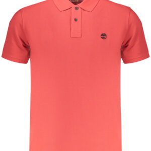 TIMBERLAND Herren-Poloshirt mit kurzen Ärmeln, Rot