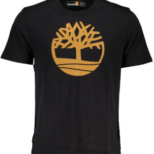 TIMBERLAND HERREN-KURZARM-T-SHIRT SCHWARZ