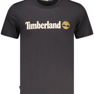 TIMBERLAND Herren Kurzarm-T-Shirt Schwarz
