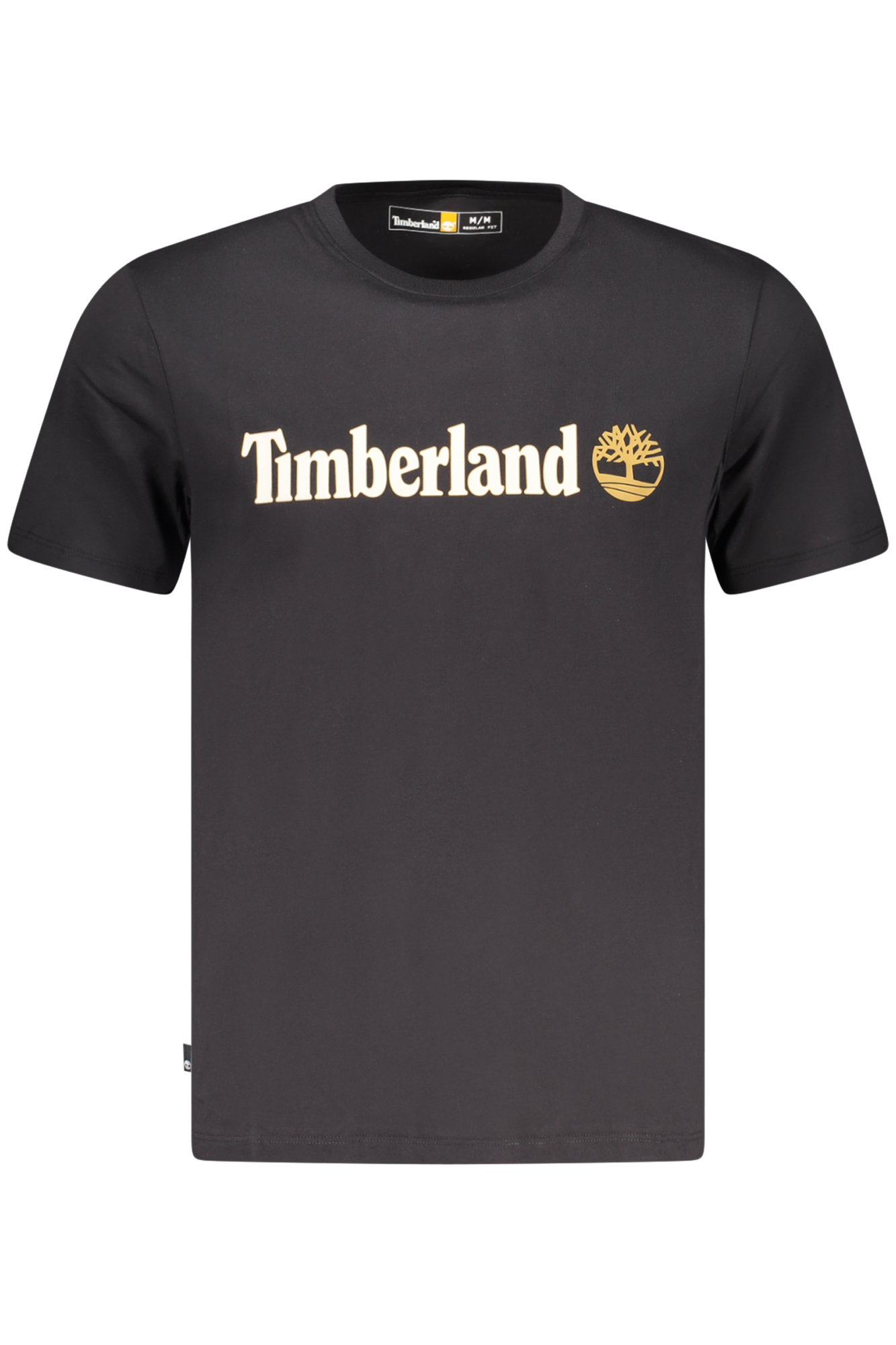 TIMBERLAND Herren Kurzarm-T-Shirt Schwarz