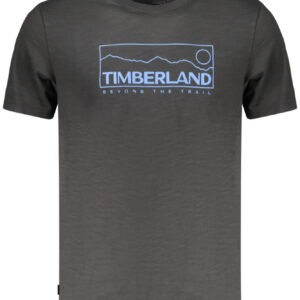 TIMBERLAND Herren Kurzarm-T-Shirt Schwarz