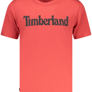TIMBERLAND Herren-Kurzarm-T-Shirt, rot