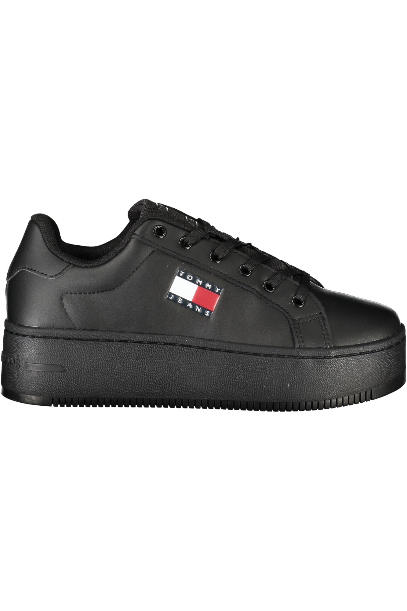 TOMMY HILFIGER DAMEN SPORTSCHUHE SCHWARZ