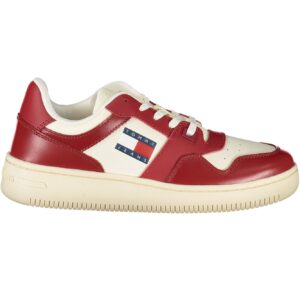 TOMMY HILFIGER DAMEN SPORTSCHUHE ROT