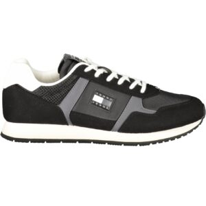TOMMY HILFIGER HERREN SCHWARZE SPORTSCHUHE