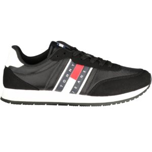 TOMMY HILFIGER HERREN-SPORTSCHUHE, SCHWARZ