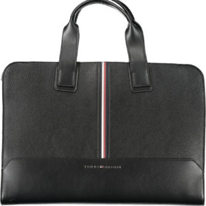 TOMMY HILFIGER SCHWARZER HERREN-AKTENTASCHE
