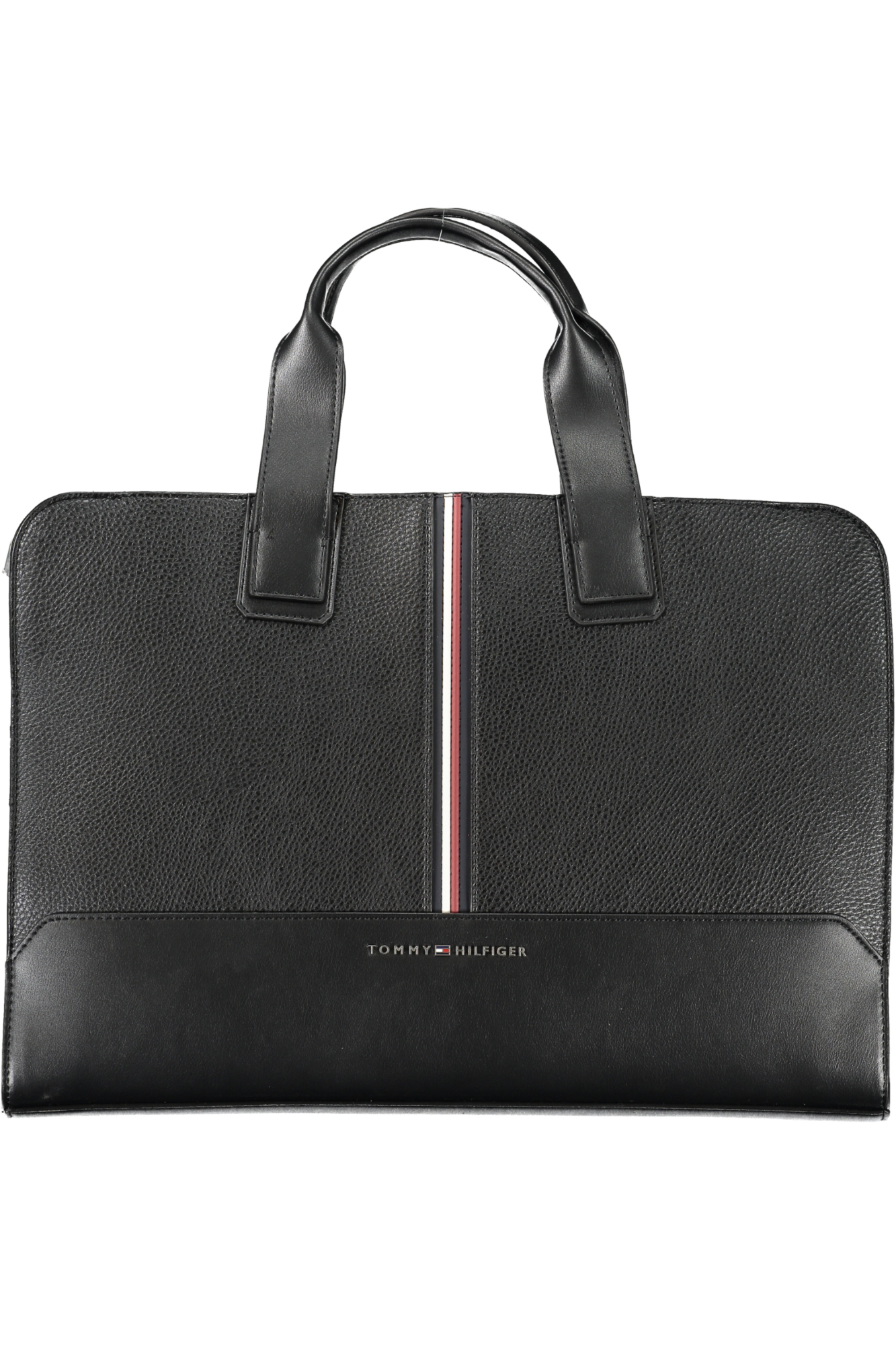 TOMMY HILFIGER SCHWARZER HERREN-AKTENTASCHE