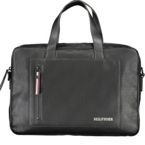 TOMMY HILFIGER SCHWARZER MANN-AKTENTASCHE