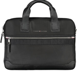 TOMMY HILFIGER SCHWARZER HERREN-AKTENTASCHE