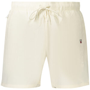 TOMMY HILFIGER HERREN BADEANZUG MIT BEIGEM UNTERTEIL