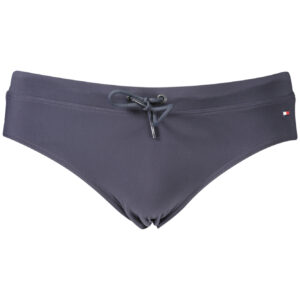 TOMMY HILFIGER HERREN BADEANZUG MIT BLAUEM UNTERTEIL