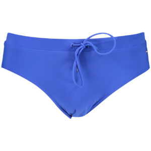 TOMMY HILFIGER HERREN BADEANZUG MIT BLAUEM UNTERTEIL