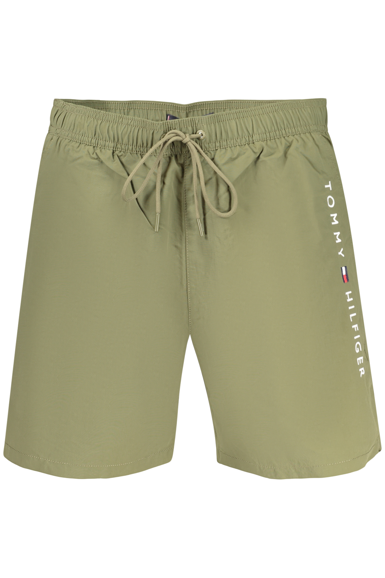 TOMMY HILFIGER Herren-Badeanzug mit grünem Unterteil