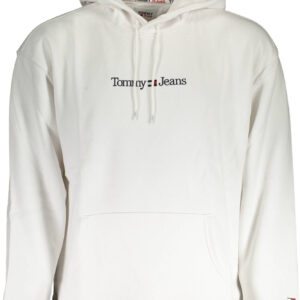 TOMMY HILFIGER HERREN-SWEATSHIRT WEISS MIT REISSVERSCHLUSS